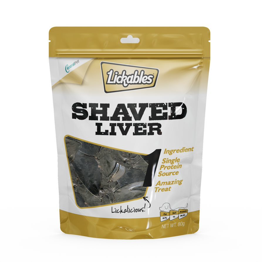 Lickables Shaved Liver Dog Treats