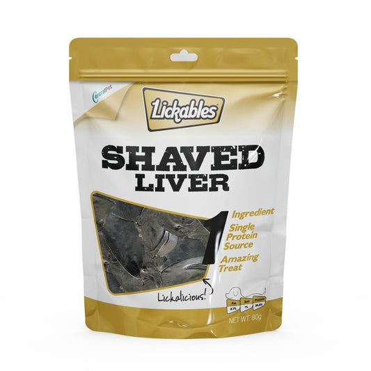 Lickables Shaved Liver Dog Treats