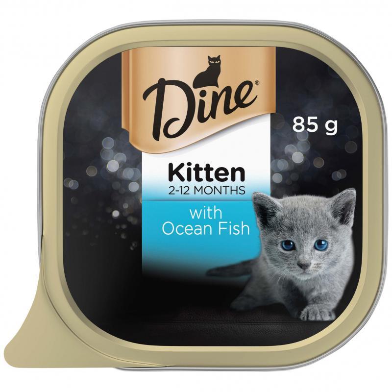 Dine Kitten Steamed Ocean Fish Wet Cat Food