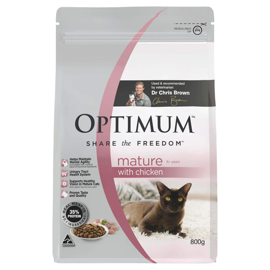 Optimum Mature Chicken Dry Cat Food