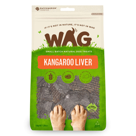 WAG Kangaroo Liver Dog Treats
