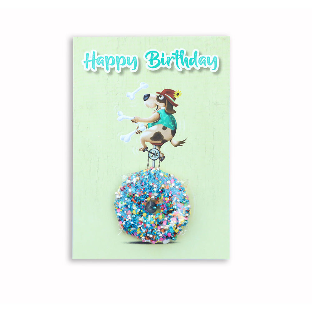 Pooch Treats Happy Birthday Unicycle Gift Card