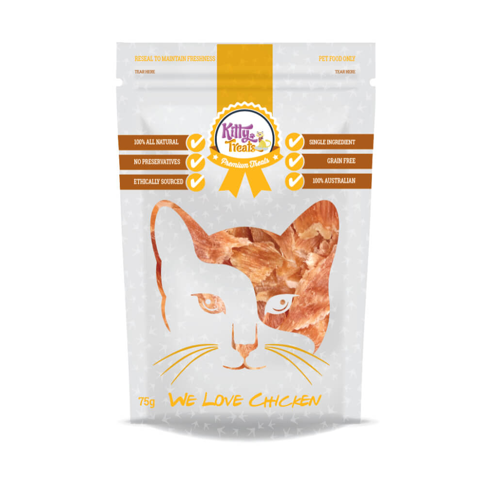 Pooch Treats Australian Chicken Breast Kitty Treats