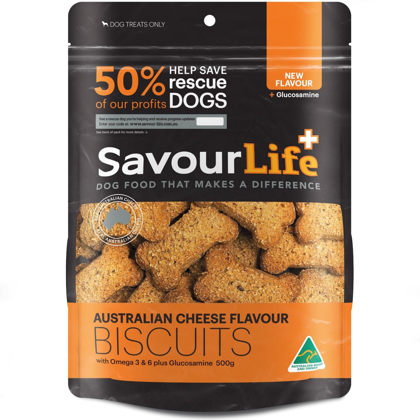 SavourLife Australian Cheese Biscuits Dog Treats