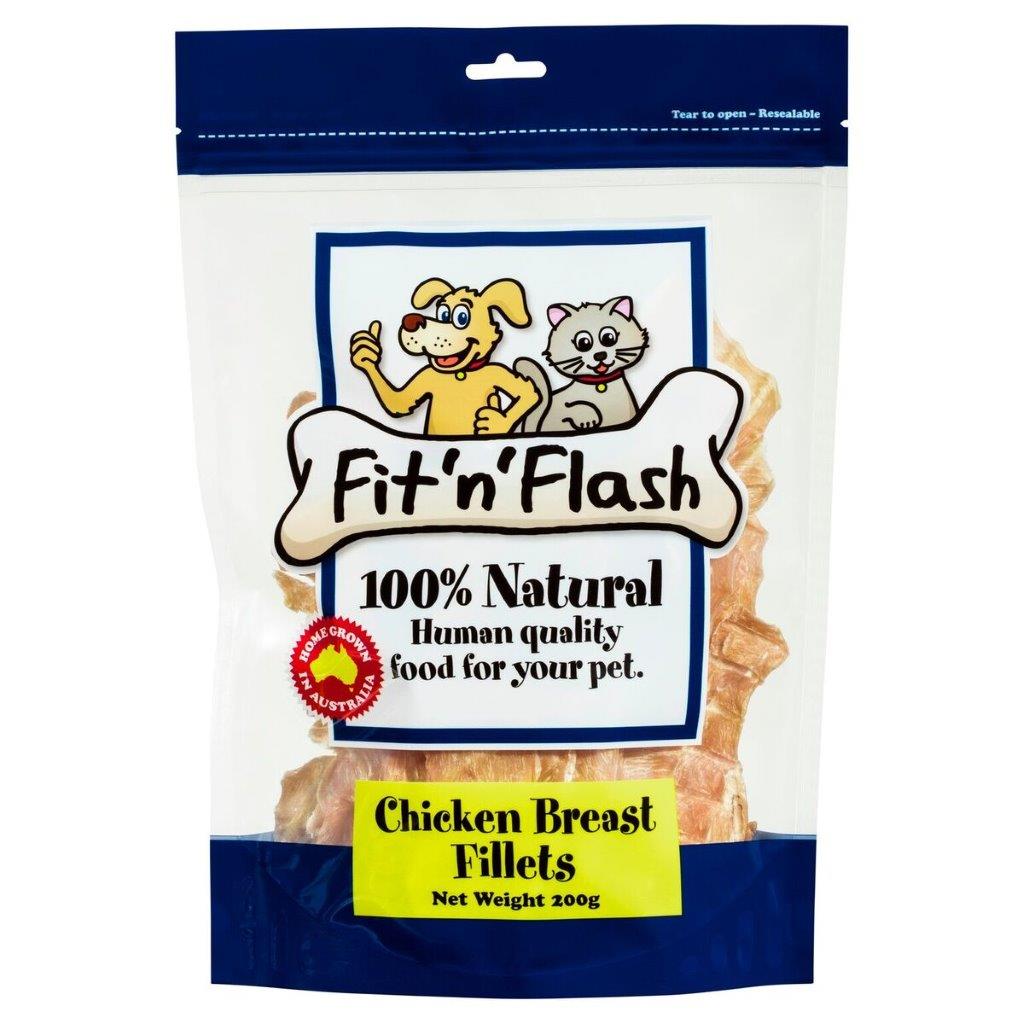 Fit 'n' Flash Chicken Breast Fillet Dog Treats