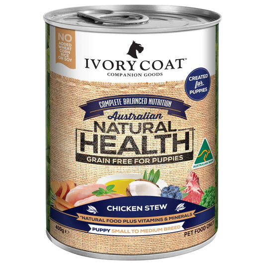 Ivory Coat Puppy Chicken Stew Grain Free Wet Dog Food