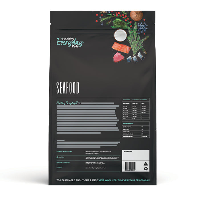 Healthy Everyday Pets Seafood Dry Cat Food