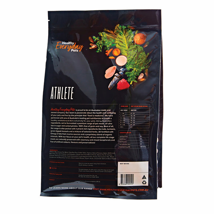 Healthy Everyday Pets Athlete Dry Dog Food