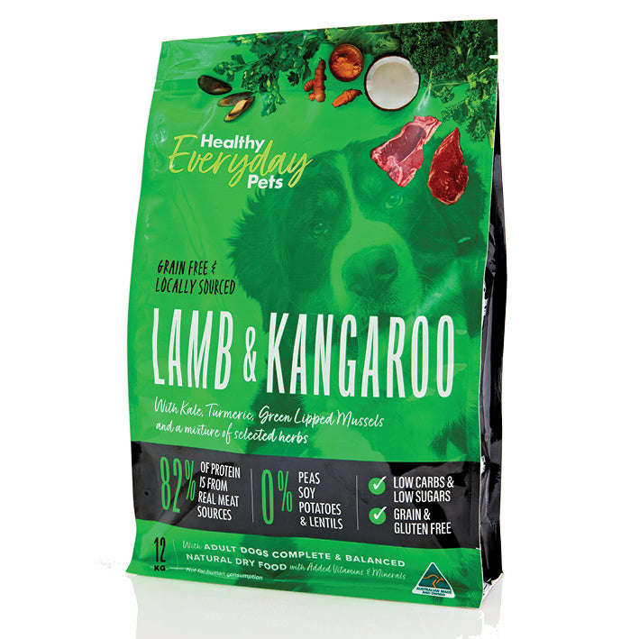 Healthy Everyday Pets Lamb & Kangaroo Dry Dog Food