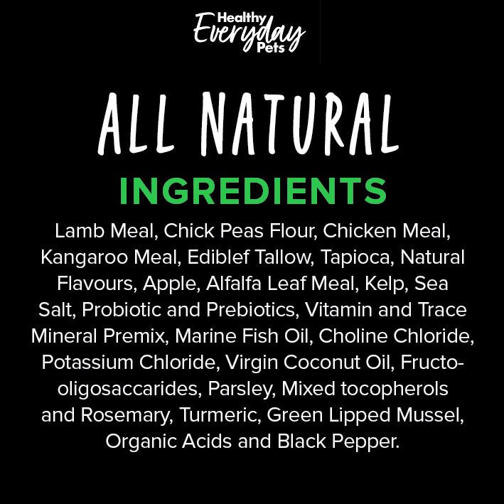 Healthy Everyday Pets Lamb & Kangaroo Dry Dog Food