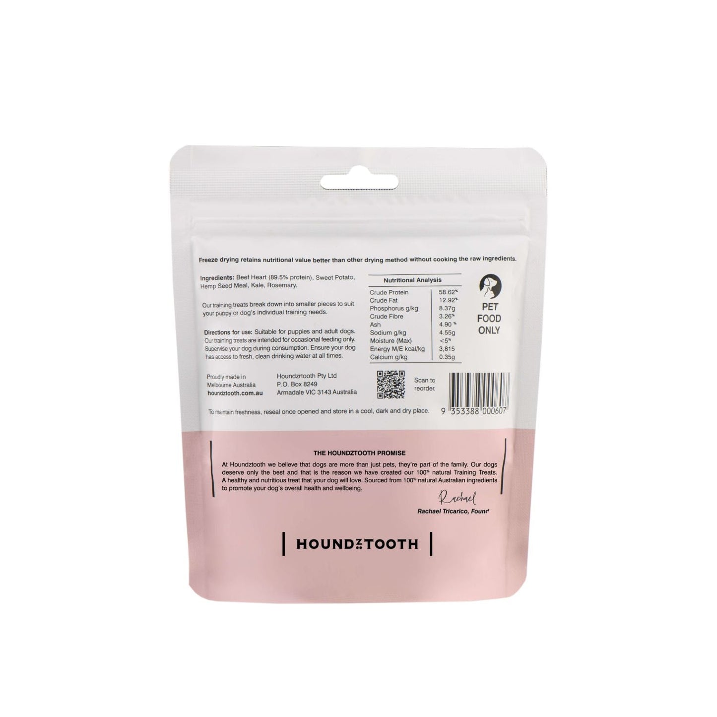 Houndztooth Beef Training Dog Treats