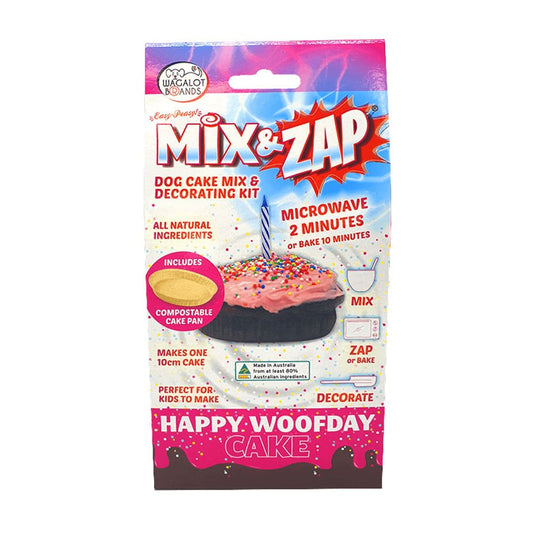 Mix & Zap Happy Woofday Cake Kit