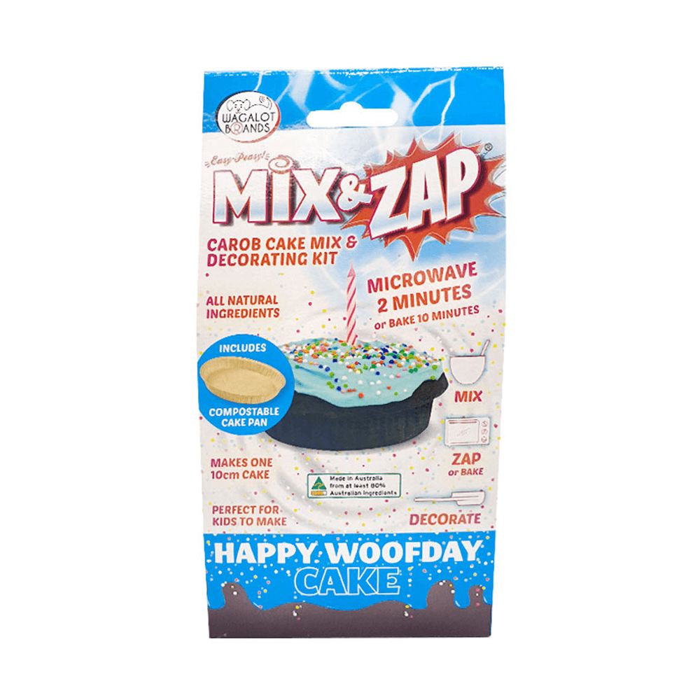 Mix & Zap Happy Woofday Cake Kit