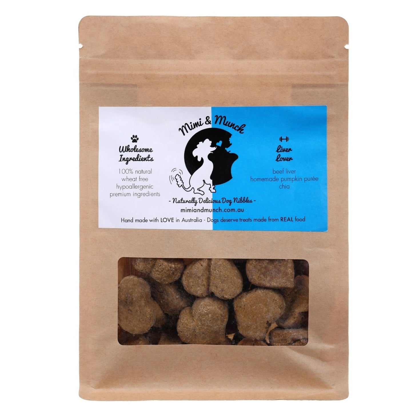 Mimi & Munch Liver Lover Dog Treats 180g