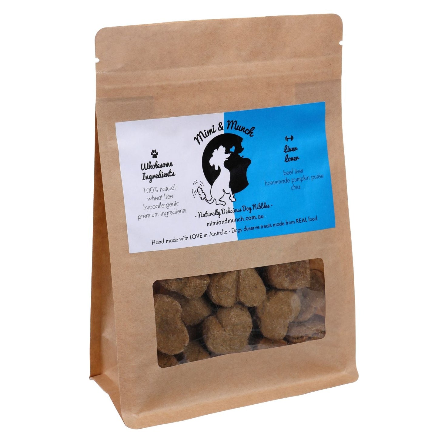 Mimi & Munch Liver Lover Dog Treats 180g