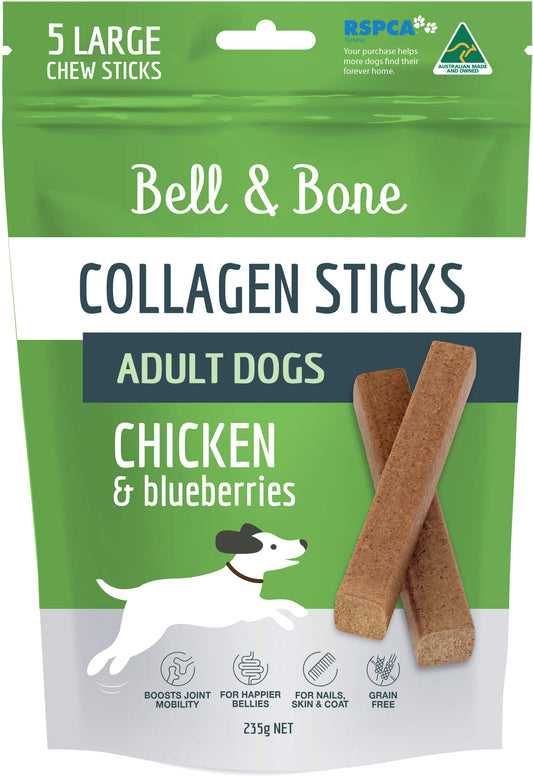 Bell & Bone Chicken Collagen Sticks Adult Dogs Treats