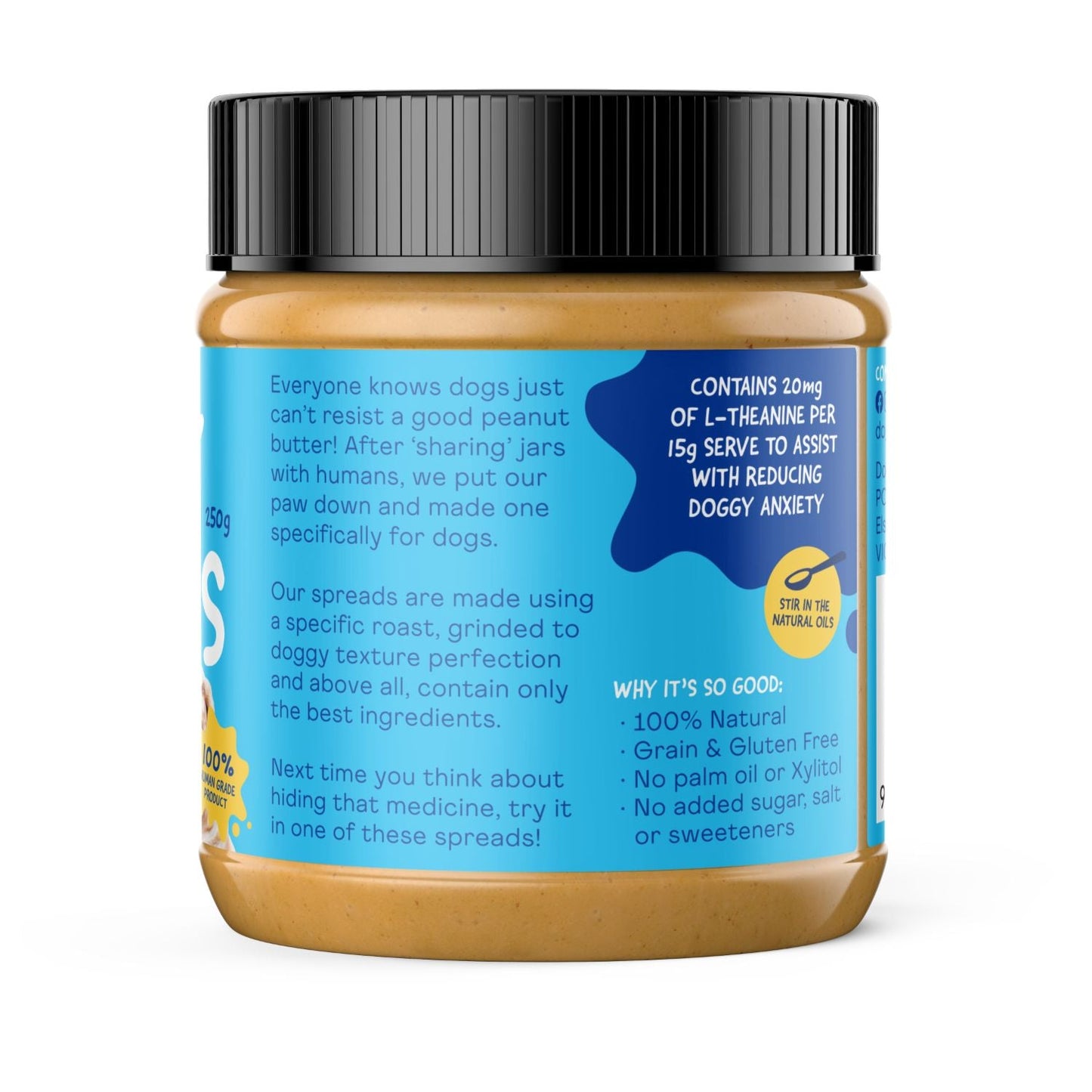 Doggylicious Calming Peanut Butter Dog Treat