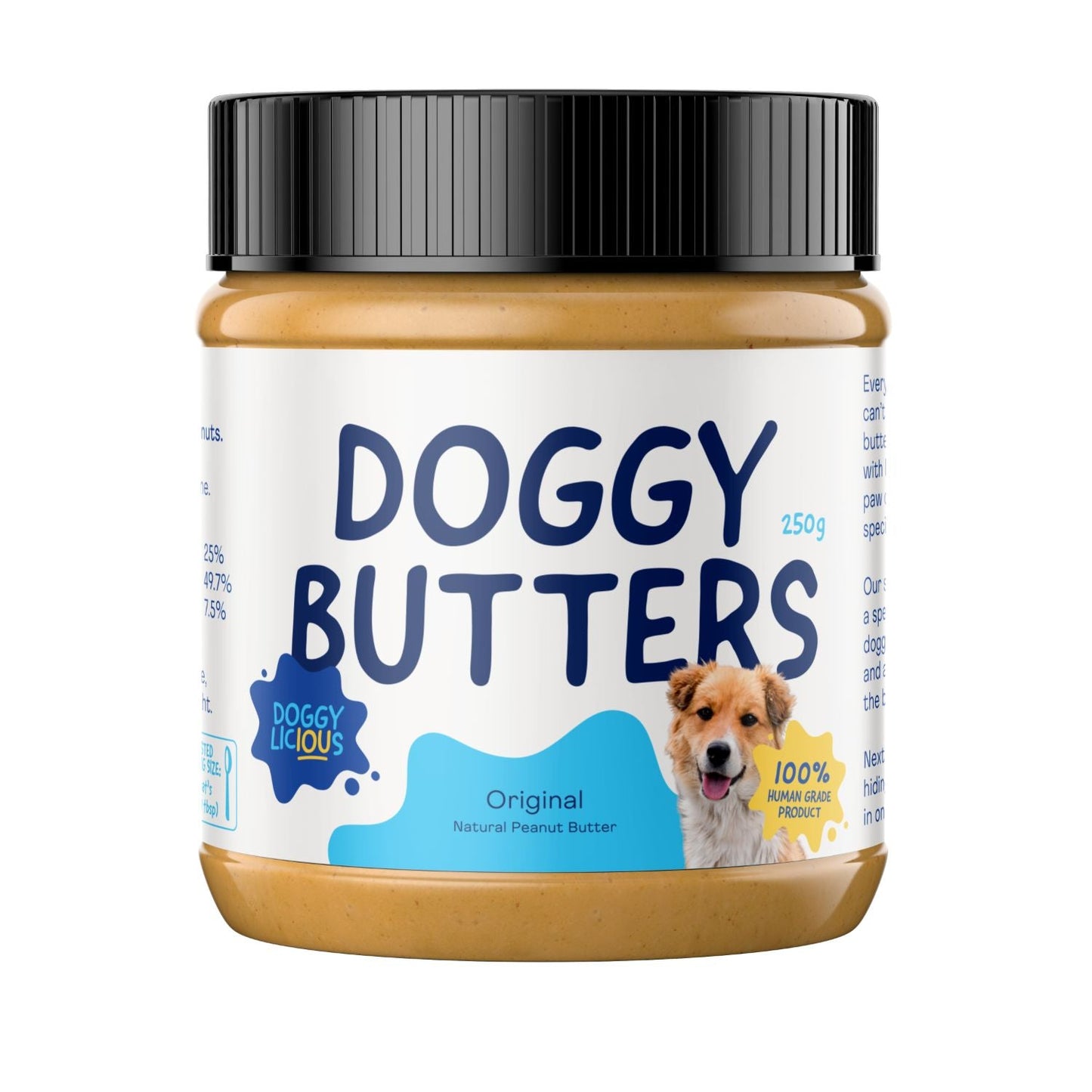 Doggylicious Peanut Butter Original Dog Treat