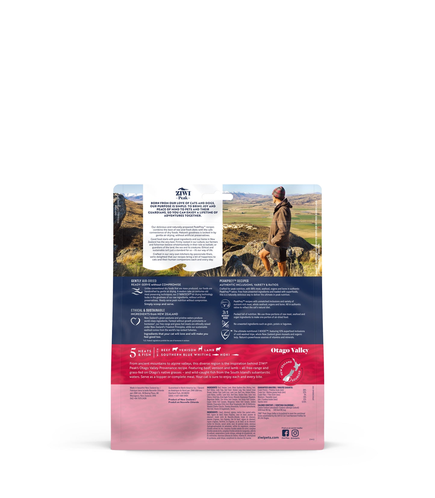 Ziwi Peak Air Dried Provenance Otago Valley Cat Food