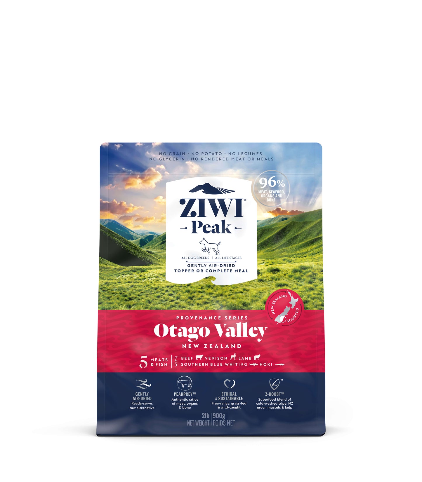ZiwiPeak Air Dried Provenance Otago Valley Dry Dog Food