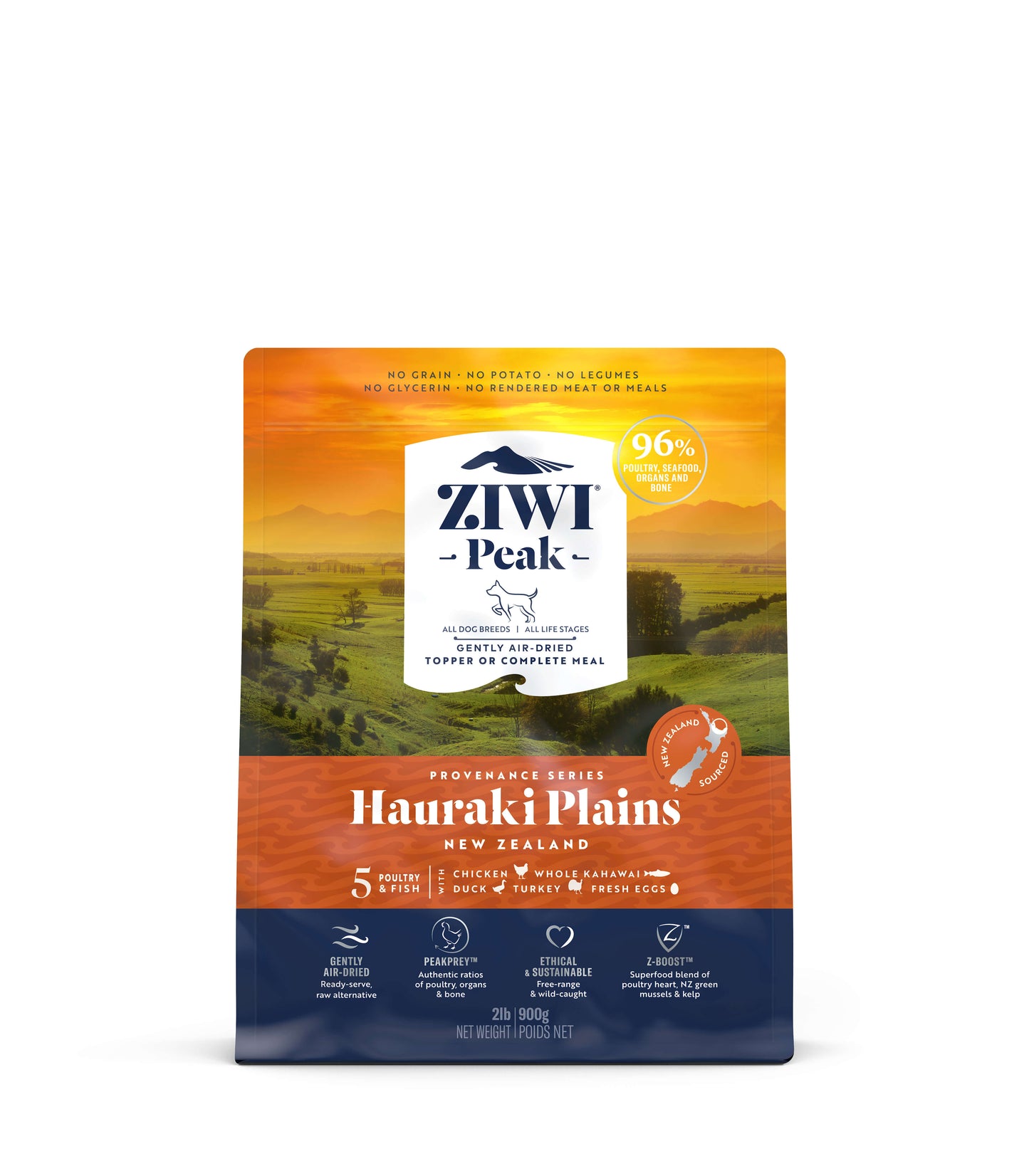 ZiwiPeak Air Dried Provenance Hauraki Plains Dry Dog Food