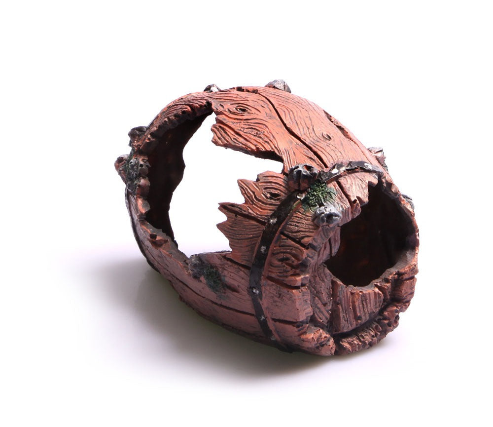 Aqua One Barrel Aquarium Ornament
