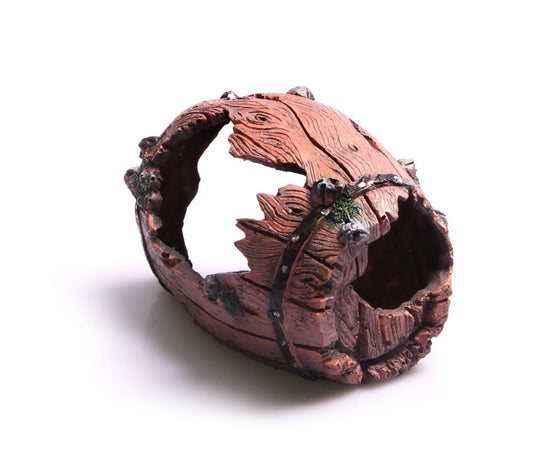 Aqua One Barrel Aquarium Ornament