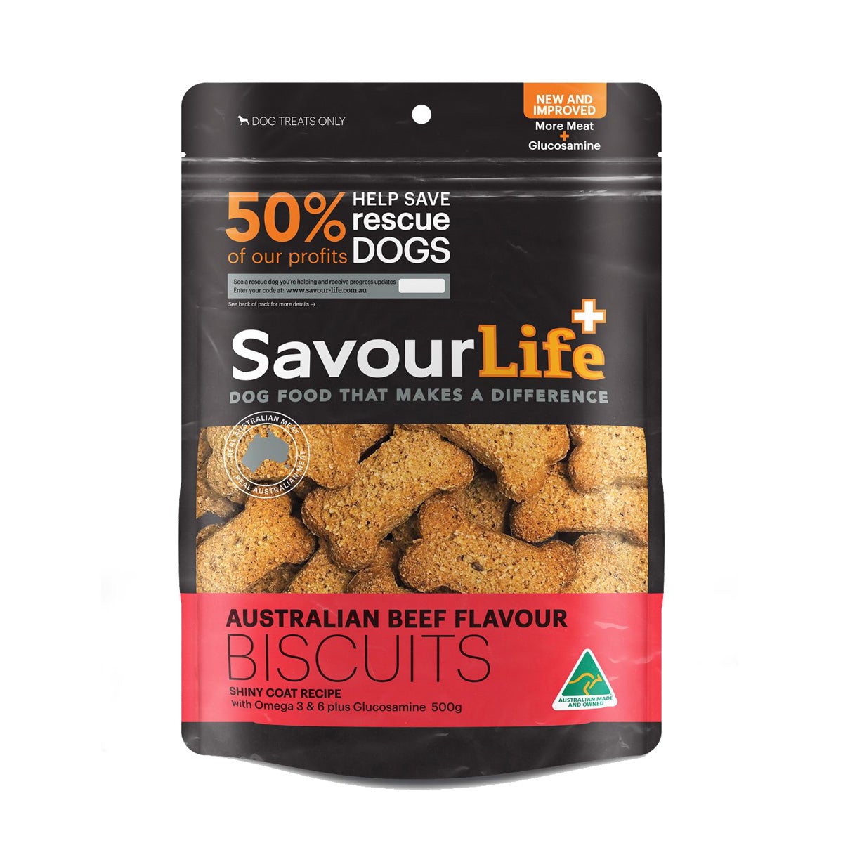 SavourLife Australian Beef Biscuit Dog Treats
