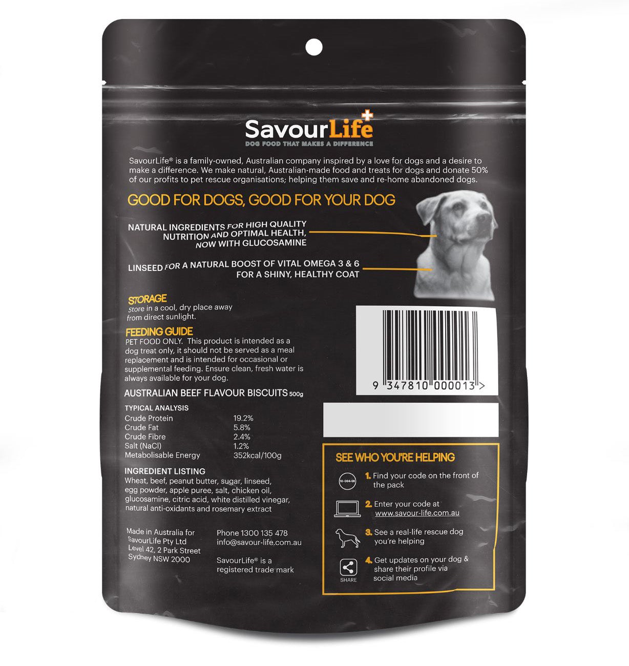SavourLife Australian Beef Biscuit Dog Treats