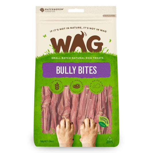 WAG Bully Bites Dog Treats