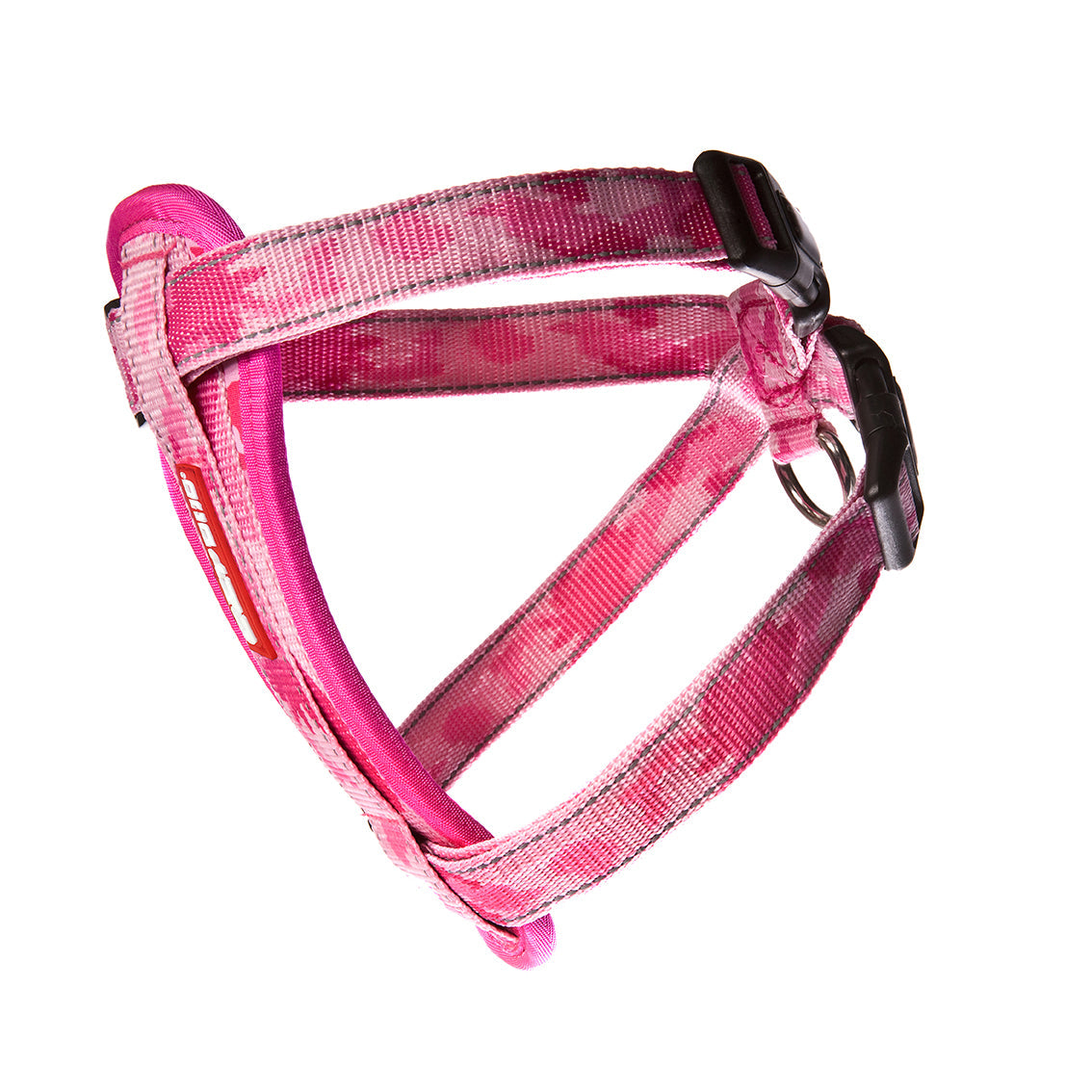 EzyDog  Camouflage Chest Plate  Dog Harness with Car Seatbelt Attachment