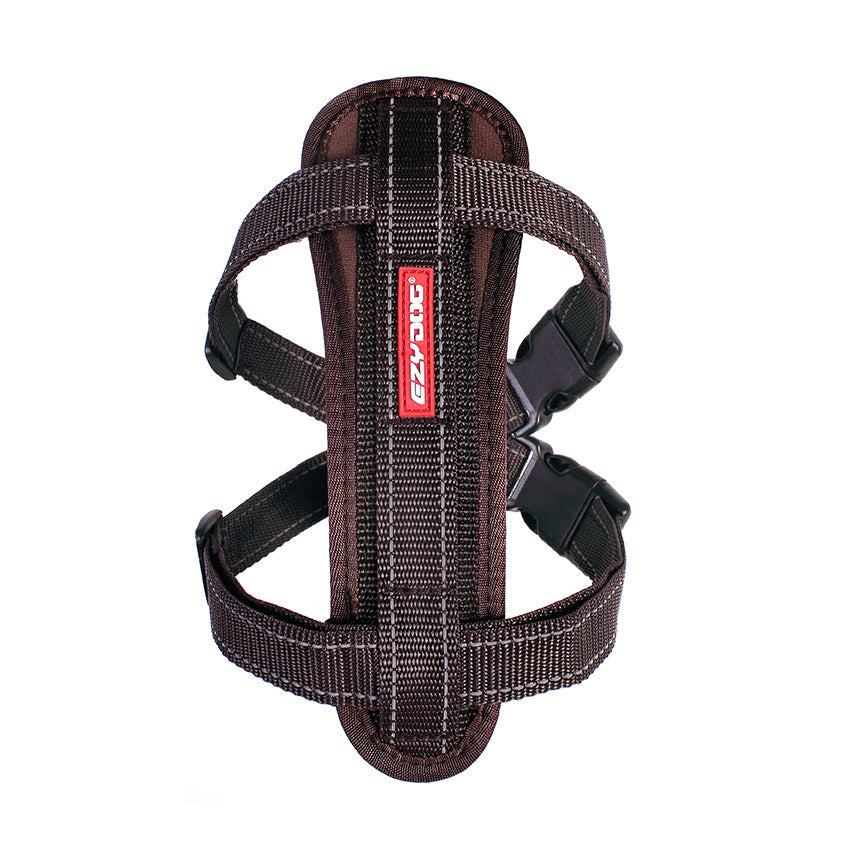 EzyDog Chest Plate Dog Harness with Car Seatbelt Attachment