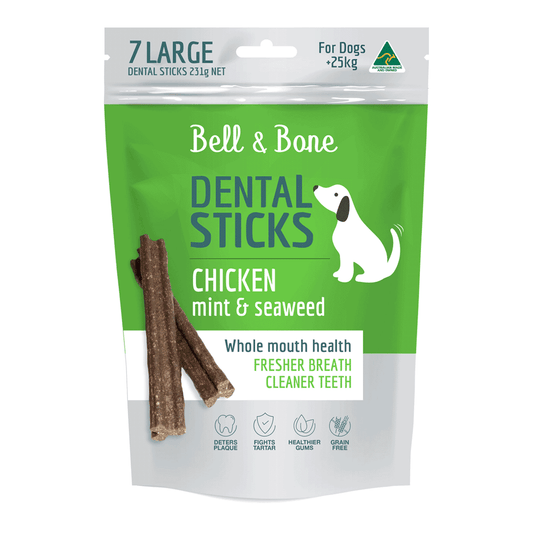 Bell & Bone Chicken, Mint & Seaweed Dental Stick