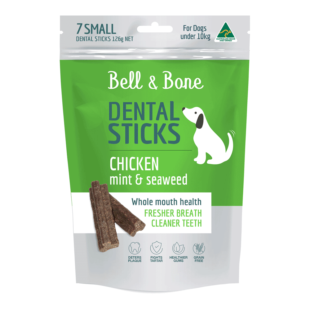 Bell & Bone Chicken, Mint & Seaweed Dental Stick