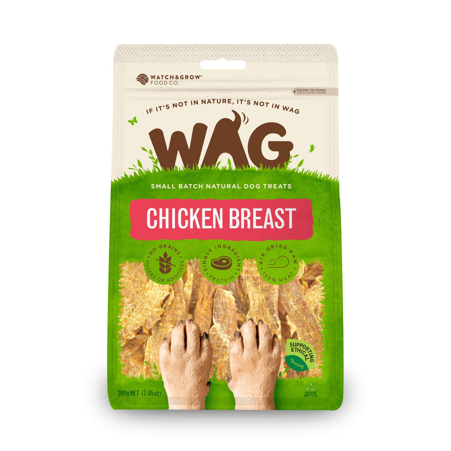 WAG Chicken Breast Dog Treats