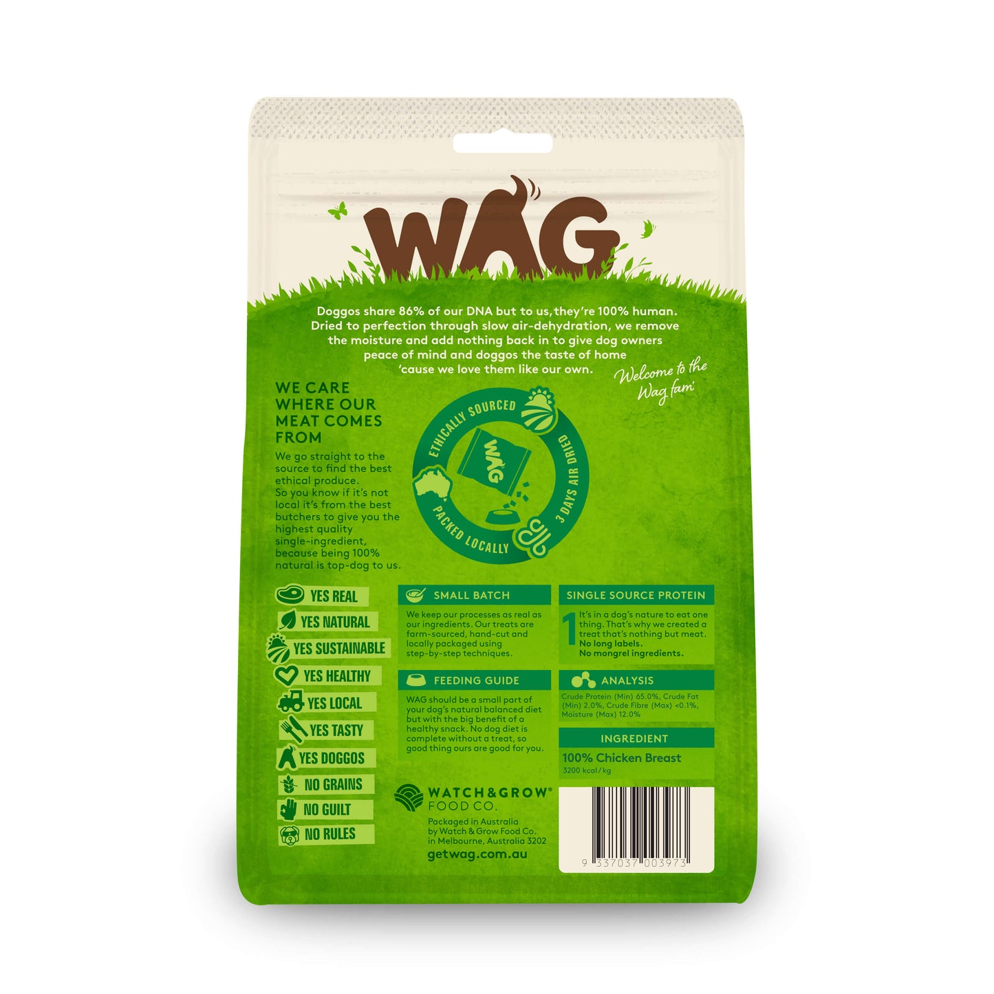 WAG Chicken Breast Dog Treats