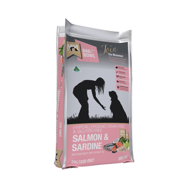 Meals For Mutts Grain Free Adult Salmon & Sardine Dry Dog Food