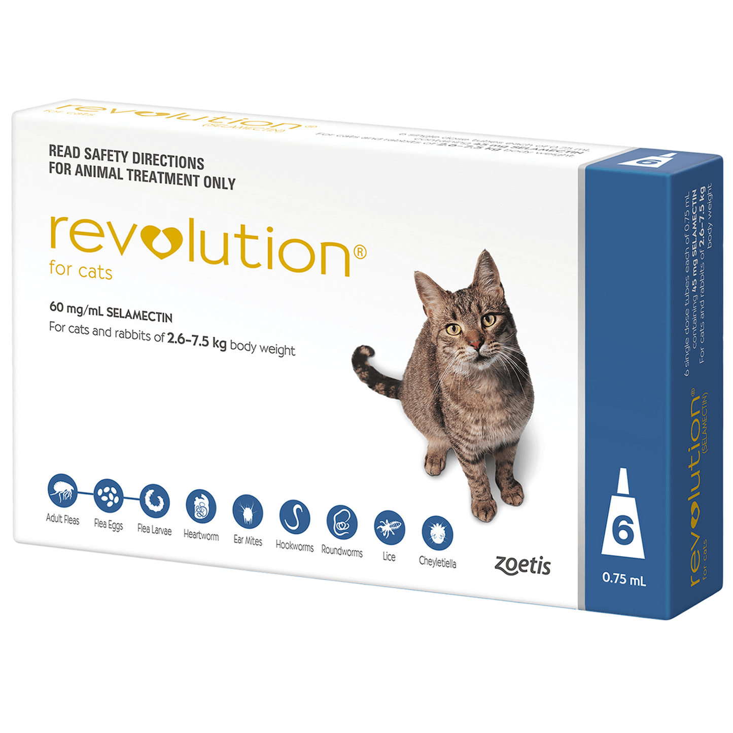 Revolution Flea & Worm Treatment For Cats