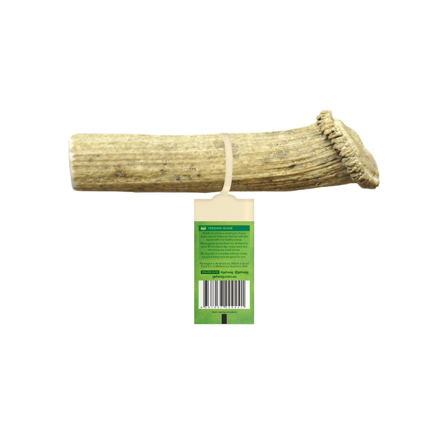 Watch and Grow  Naturally Shed  Split Deer Antler  Long Lasting Dog Treat
